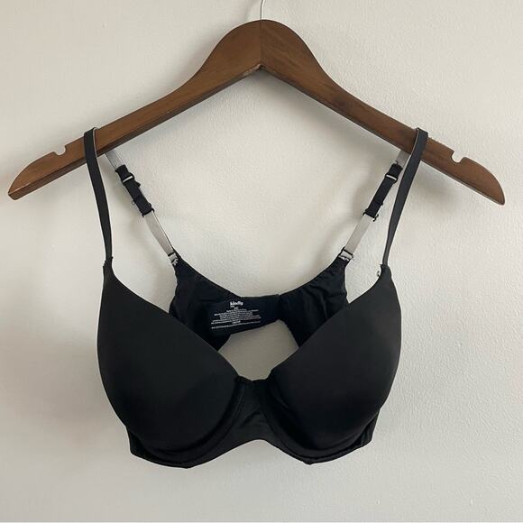 Kindly | Women’s Bra Black T-Shirt Bra 40002 Sustainable Tailored Full Coverage - Picture 4 of 10